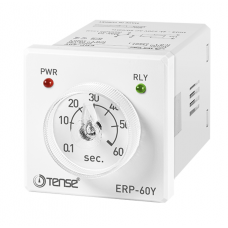 ERP-60Y - Реле задержки включения до 60сек, врезной, 220 В АС, TENSE