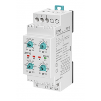 GKM-02 - Реле контроля напряжения с таймером задержки, с нейтралью, 5 А, Tense