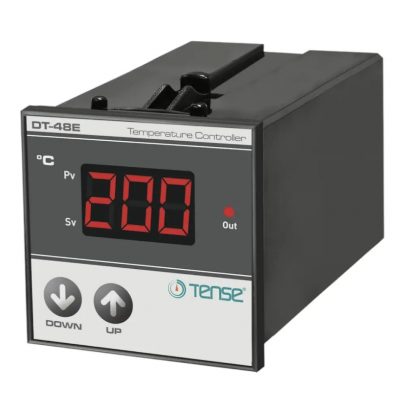 DT‑48E - Температурный контроллер 0-600°C, 220 В АС, 48х48, TENSE DT‑48E - Температурный контроллер 0-600°C, 220 В АС, 48х48, TENSE