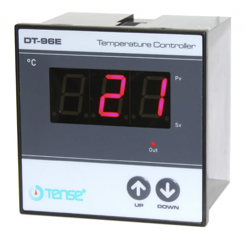 DT‑96E - Температурный контроллер 0-600°C, 220 В АС, 96х96, TENSE