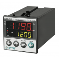 DTZ-48 - Температурный контроллер PID с таймером, 0-400°C, 220 В АС, 48х48, TENSE