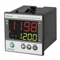 DTZ-72 - Температурный контроллер PID с таймером, 0-400°C, 220 В АС, 72х72, TENSE