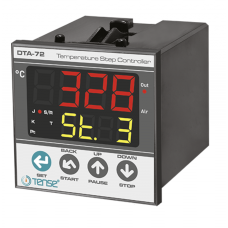 DTA-72 - Ступенчатый температурный контроллер PID с таймером, 220 В АС, 72х72, TENSE