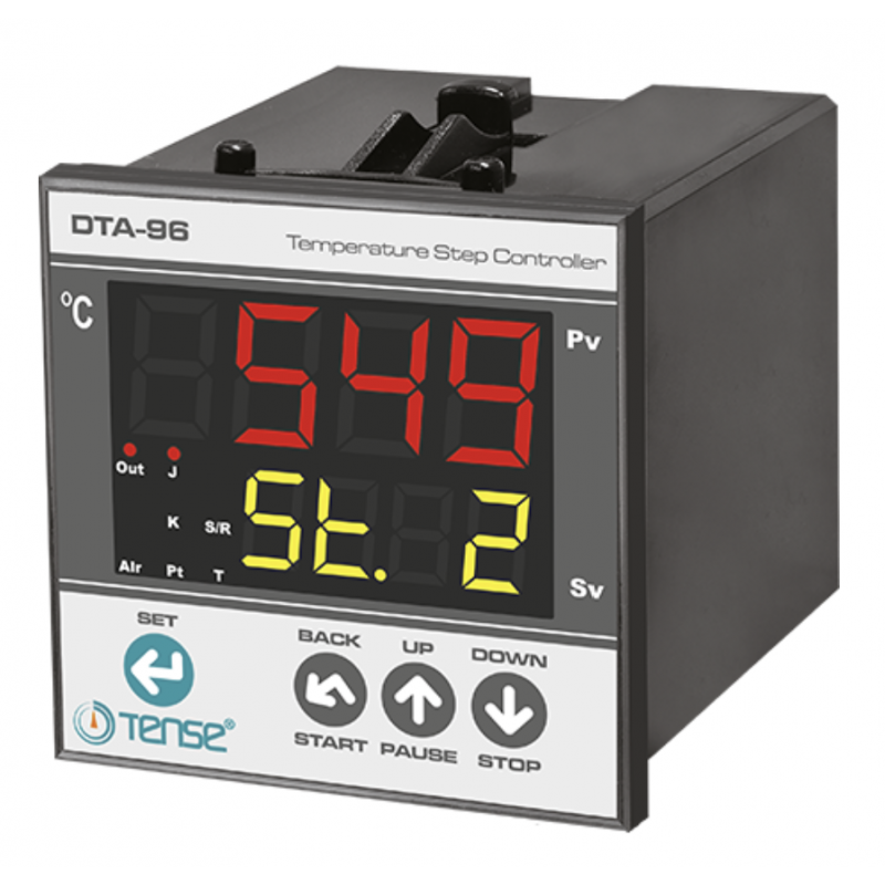 DTA-96 - Ступенчатый температурный контроллер PID с таймером, 220 В АС, 96х96, TENSE
