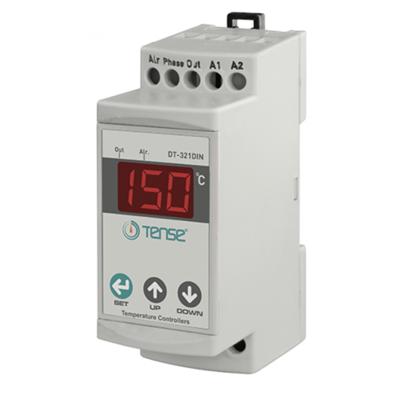 DT-321DIN - Температурный контроллер -30...+150°C, 220 В АС, TENSE