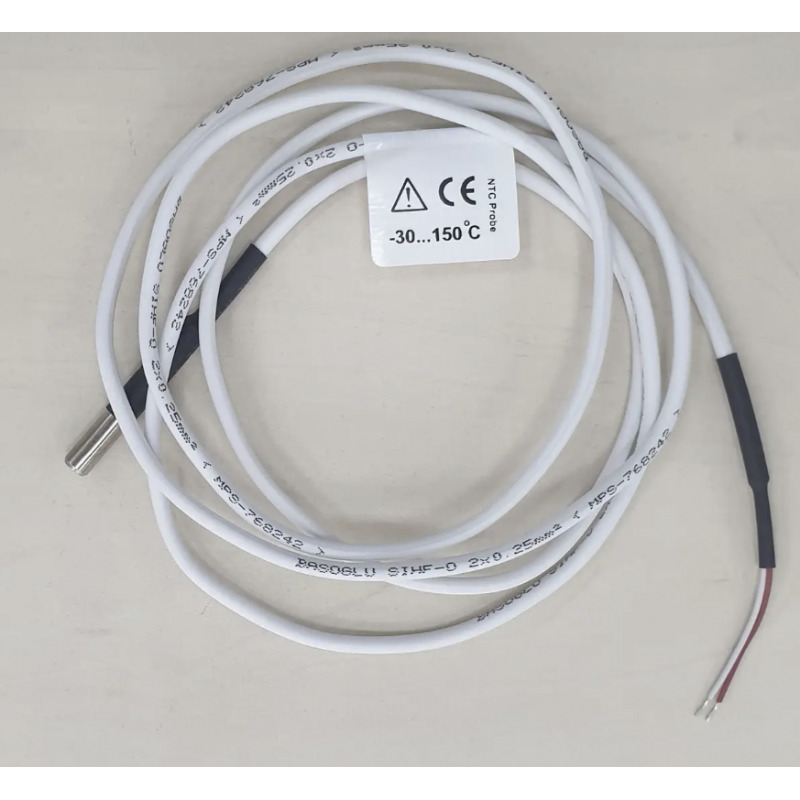 NTC-150 - Датчик температуры для жидкости NTC для терморегуляторов DT-321/322 (-30…+150°C), Tense
