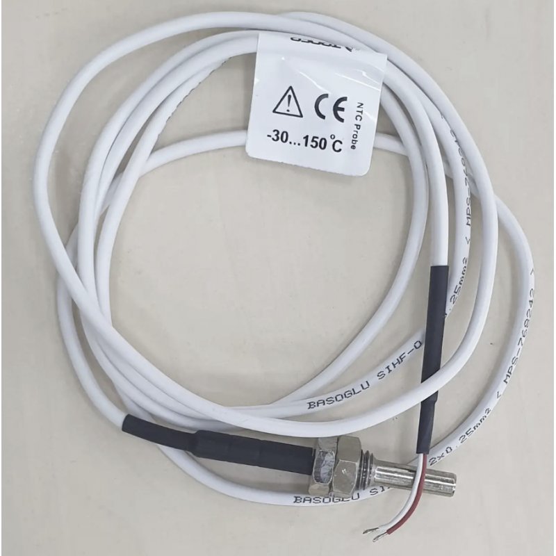 NTC-S-150 - Датчик температуры жидкости NTC для терморегуляторов DT-321/322 (-30…+150°C), Tense
