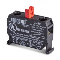 Блок-контакт (1НЗ) для использования с кнопками серии B, для постов PV, EMAS (C4BK)