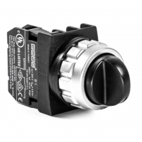 Переключатель Ø30 на 3 положения, без фиксации, 2NO, IP 50, EMAS (H101S32)