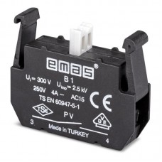 Блок-контакт START (двойная скорость) 1NO. для постов PV, EMAS (PVB1)