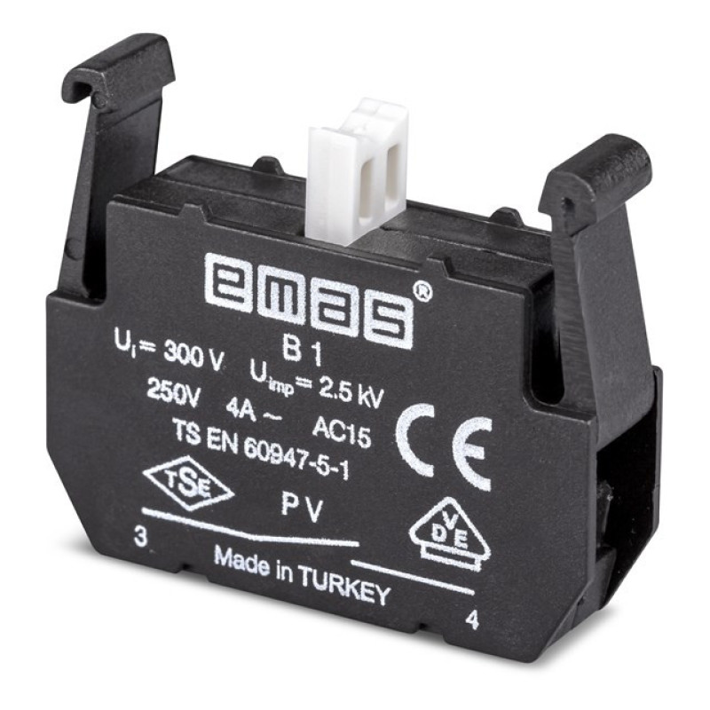 Блок-контакт START (двойная скорость) 1NO. для постов PV, EMAS (PVB1)