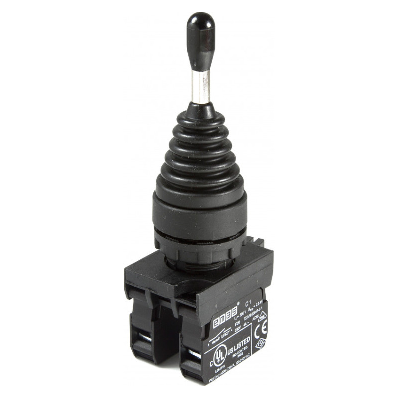 Джойстик на 2 положения без фиксации, 2NO, EMAS (CP101DJ21)