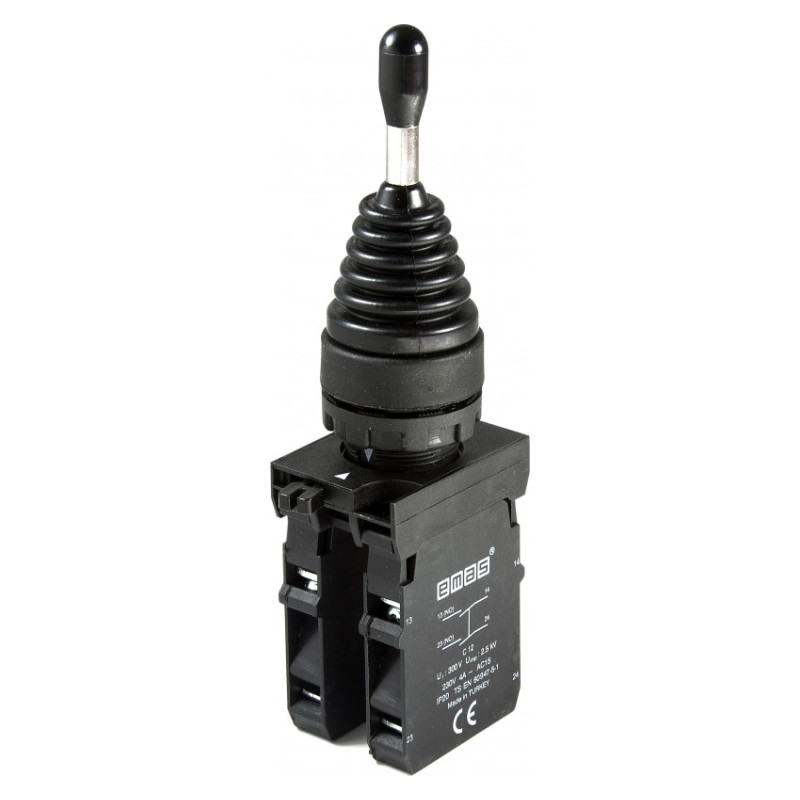 Джойстик на 4 положения без фиксации, 4NO, EMAS (CP101DJ21)