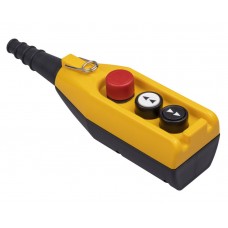 Пульт управления 2-кнопки (2 скорости) и кнопкой стоп d=30мм, IP 65, EMAS (PV3E30B4)