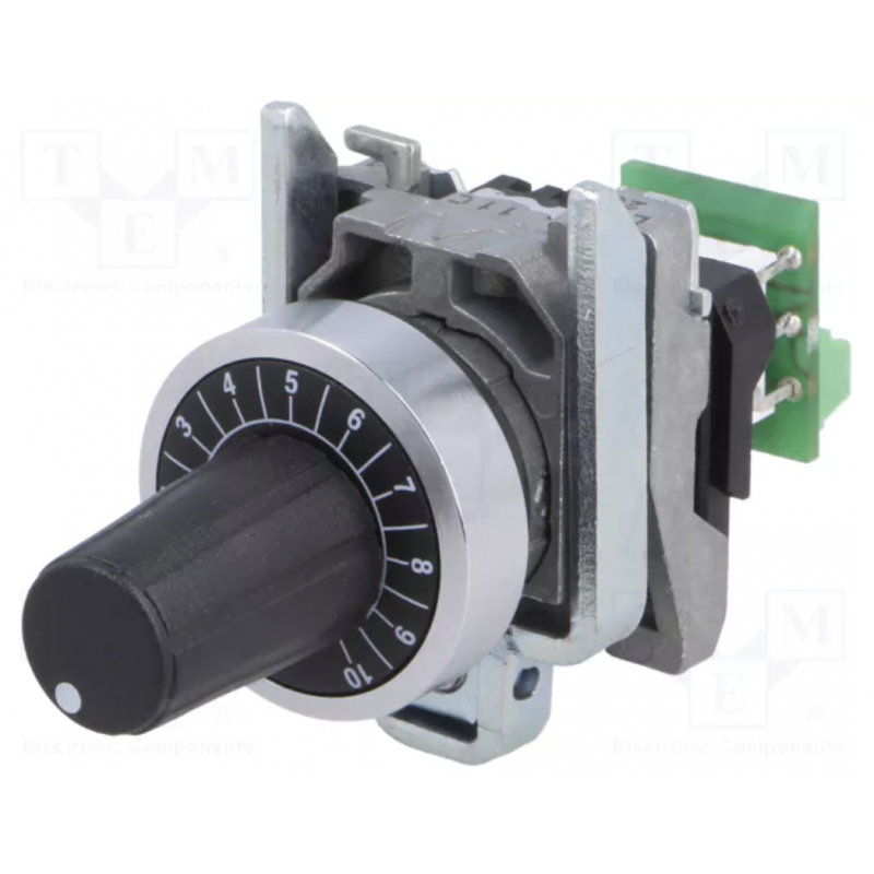 Потенциометр на 4.7 кОм, серия XB5, Schneider Electric (XB4BD912R4K7)