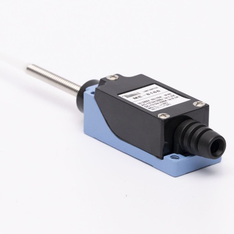 Конечный выключатель 8166 с наклонной пружиной с пластиковым наконечником, 1NO+1NC, IP65, TAKEL (505356)