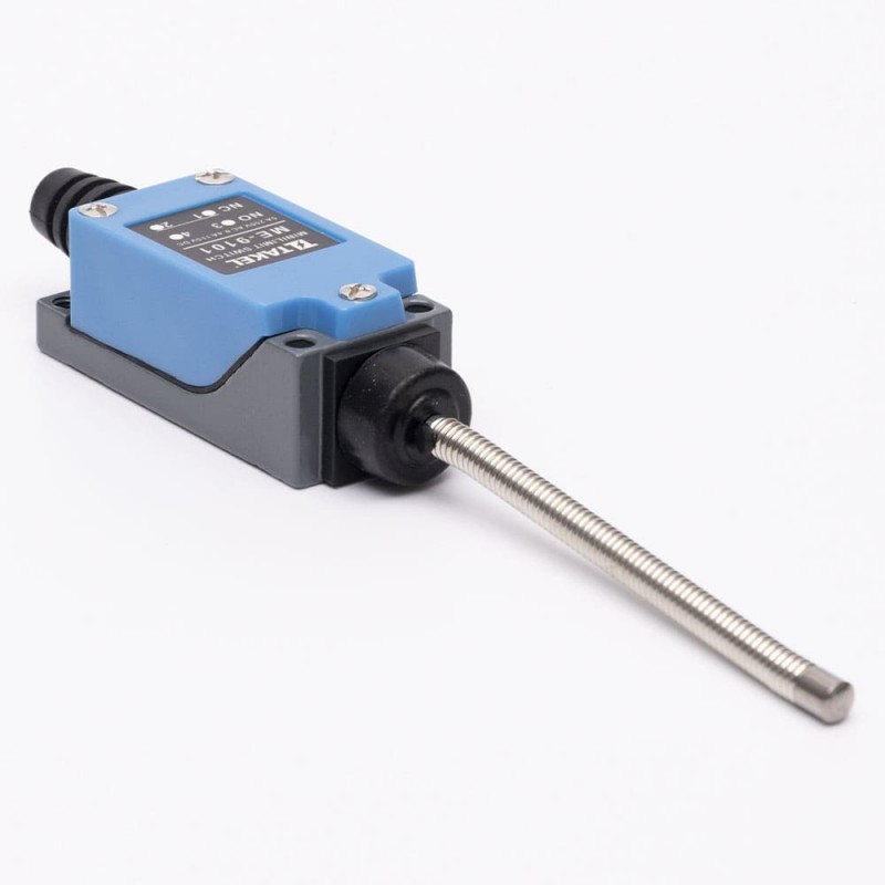 Концевой выключатель 9101 с длинной наклонной пружиной, 1NO+1NC, IP65, TAKEL (505358)