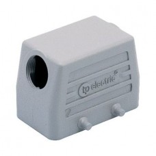 Корпус кабельной вилки HDC 10P+E, 16А, ввод сбоку, TP Electric (24-1016-11-06P16)