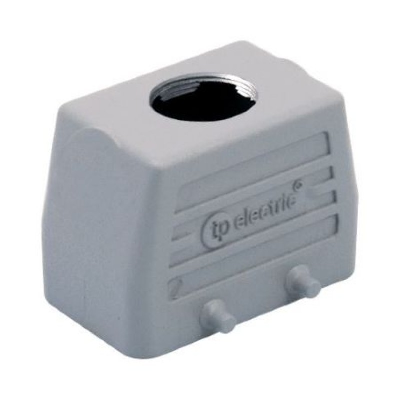 Корпус кабельной вилки HDC 10P+E, 16А, верхний ввод, TP Electric (24-1016-01-06P16)