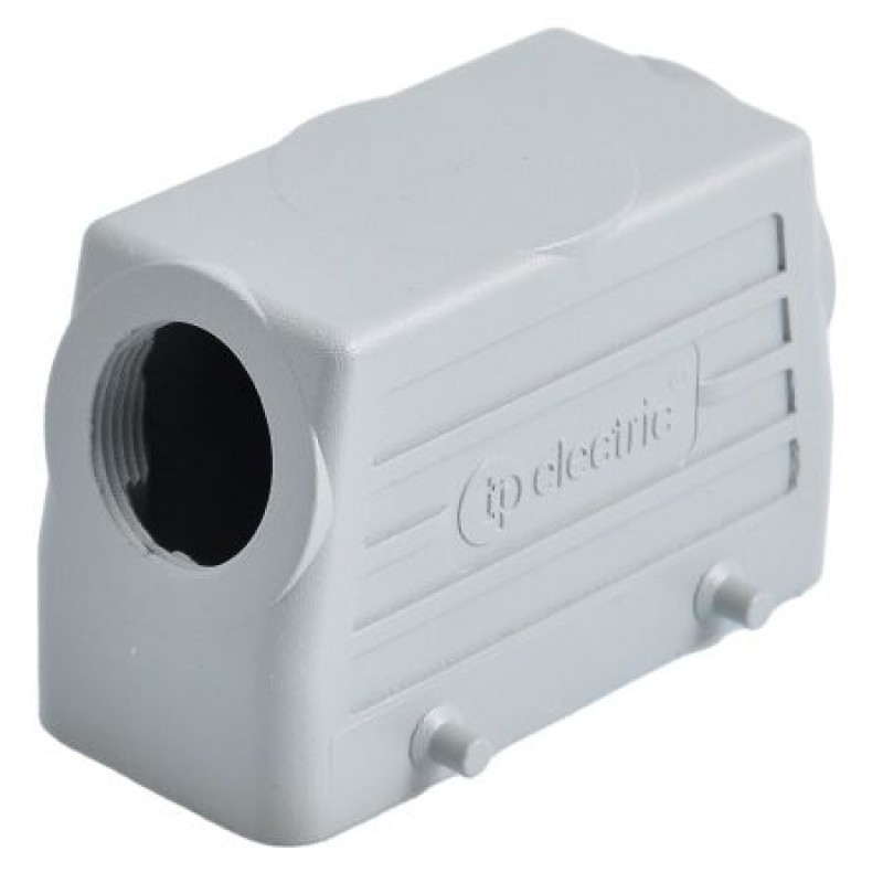 Корпус кабельной вилки HDC 16P+E, 16А (6x35A; 4/0x80A; 4/2x80A), ввод сбоку, TP Electric (24-1616-11-06P21)