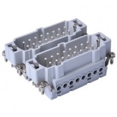 Контактная группа HDC 32P+E, 16А, 500В, винтовые зажимы, вилка, TP Electric (24-1616-100-01+24-1616-110-01)