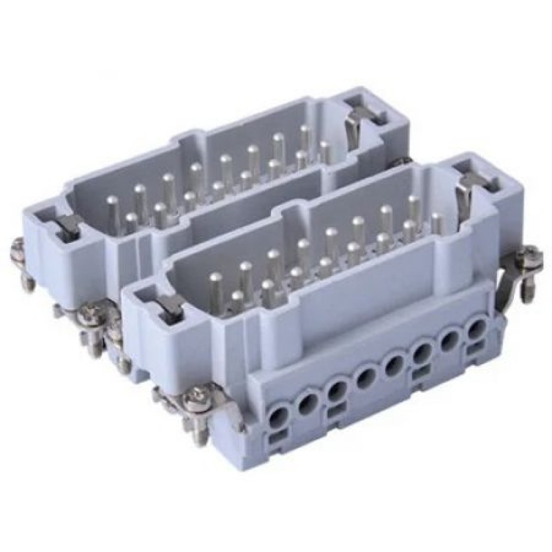 Контактная группа HDC 32P+E, 16А, 500В, винтовые зажимы, вилка, TP Electric (24-1616-100-01+24-1616-110-01)