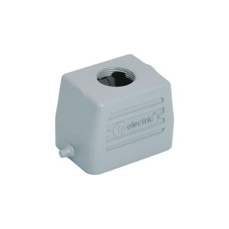 Корпус кабельной вилки HDC 6P+E, 16А, верхний ввод, TP Electric (24-0616-02-06P16)