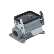 Корпус накладного гнезда HDC 6P+E, 16А, ввод с двух боков, TP Electric (24-0616-63-06P16)