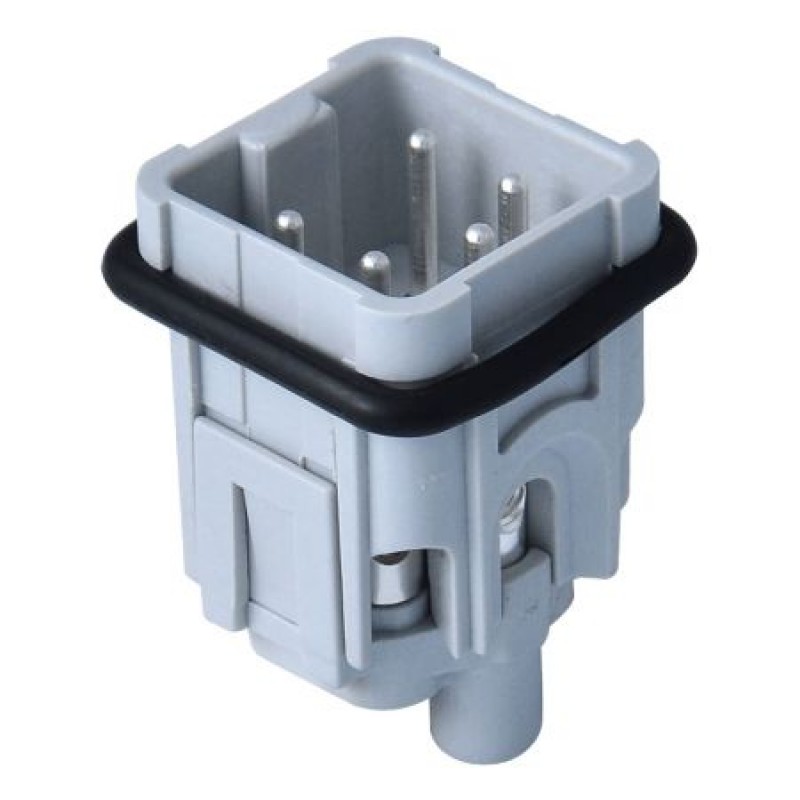 Контактная группа HDC 4P+E, 10А, 230–400В, винтовые зажимы, вилка, TP Electric (24-0510-100-01)