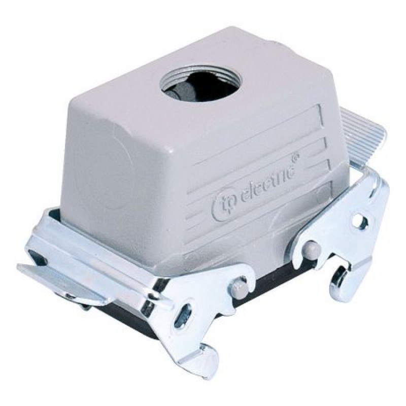 Корпус кабельного гнезда HDC 10P+E, 16А, верхний ввод, TP Electric (24-1016-30-06P16)