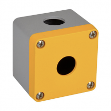 Алюминиевый кнопочный пост 1-местный, Желтый, IP 67, TP Electric (3390-820-0600)