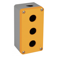 Алюминиевый кнопочный пост 3-местный, Желтый, IP 67, TP Electric (3390-822-0600)