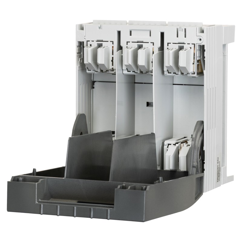 432.23.60.13 - Горизонтальный блок рубильник под шину 60 мм BTHC, 3P Ie-250 A, NH-1, М10, Pronutec