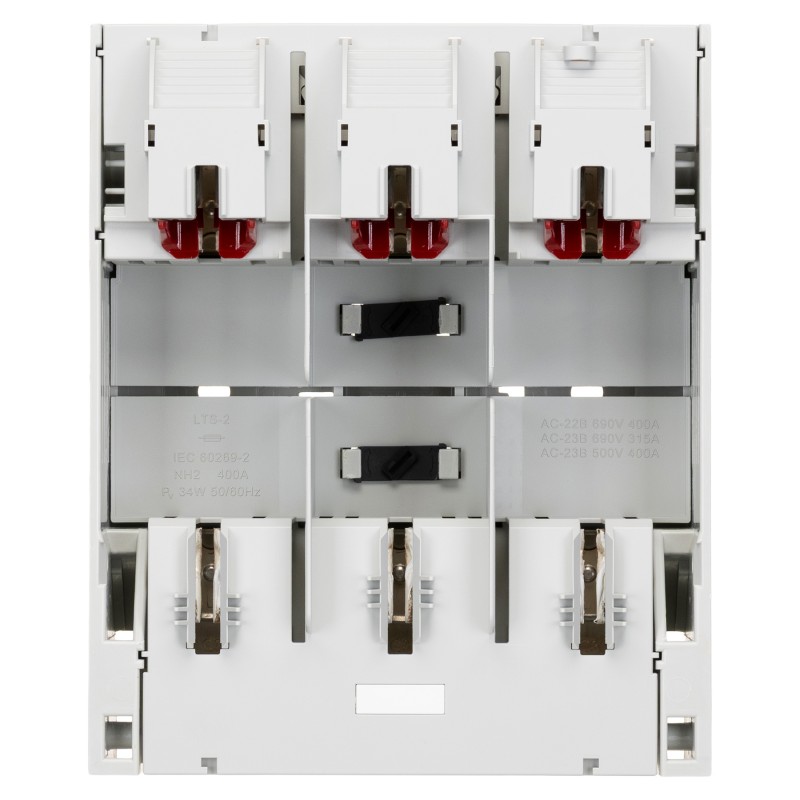 432.14.20.23 - Горизонтальный блок рубильник на панель BTHC, 3P Ie-400 A, NH-2, М10, Pronutec