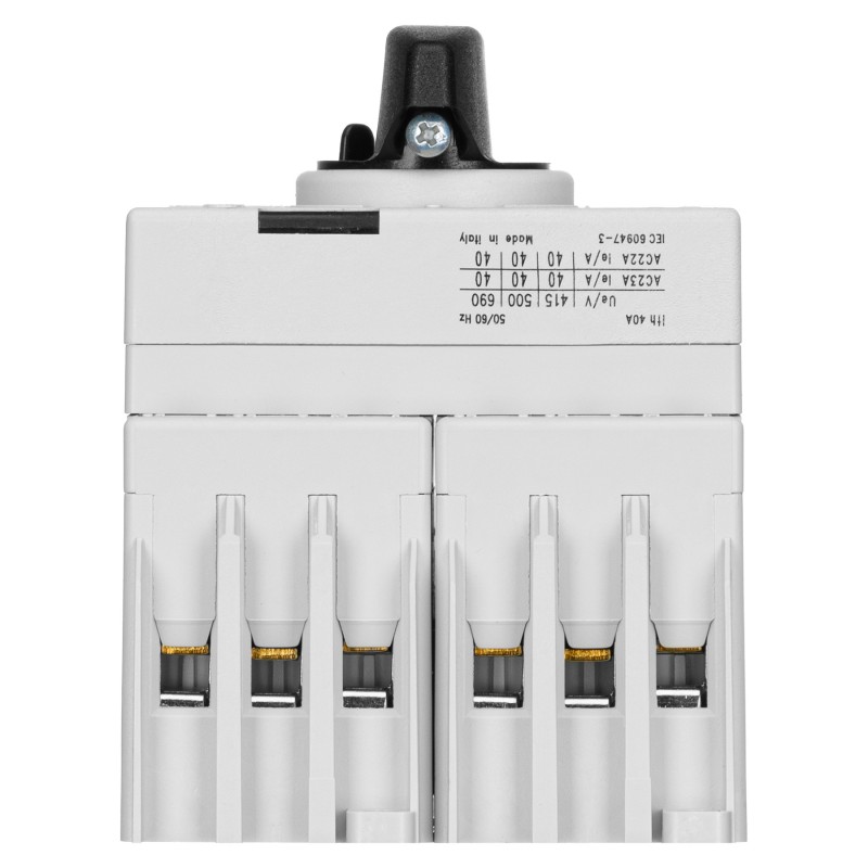 193033-32 - Переключатель модульный с прямой ручкой, 3P Ith-40 A, Telergon