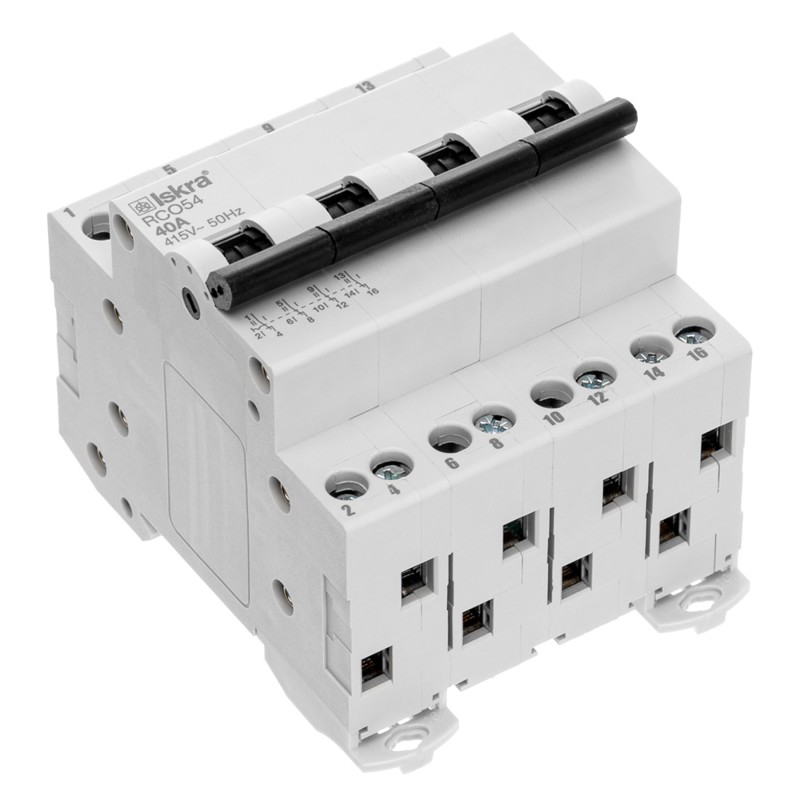 786101208000 - Переключатель нагрузки RCO54, 4P Ith-40 A, Ue-415 В АС, Iskra